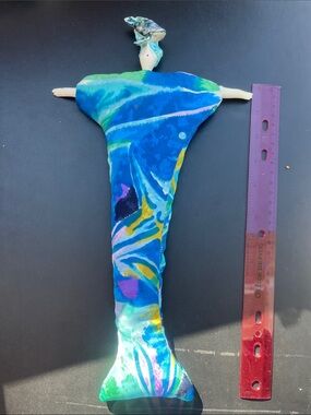 POUPEE’ Millet doll by Serge signed mermaid style